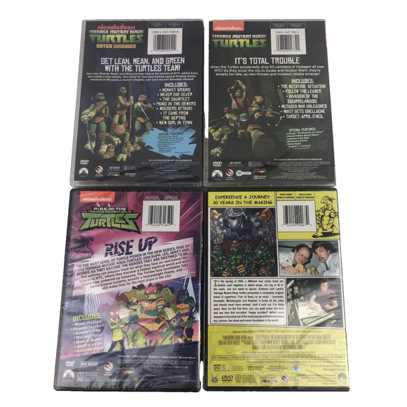 Teenage Mutant Ninja Turtles DVDs Lot of 4 Mutagen Mayhem Shredder Turtle Power - Picture 3 of 12